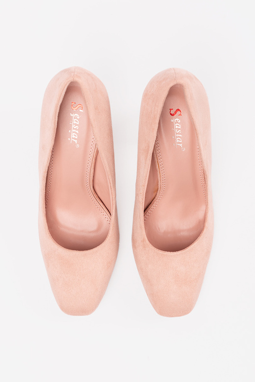 Spilgtas rozā krāsas augstpapēžu apavi