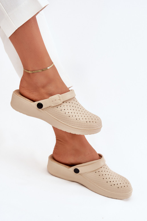 Vieglas čības uz pirksta Čības Tukšas Sieviešu smilšu krāsas Faylina