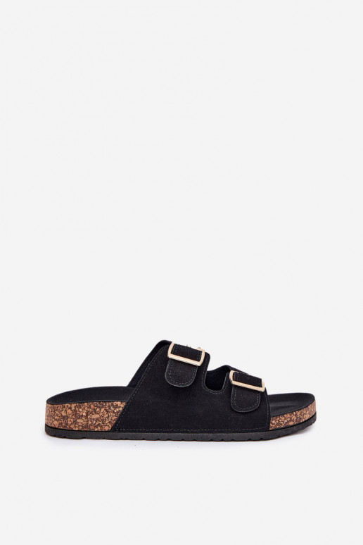 sieviešu čības Ze Zelta krāsasmi ar sprādzēmmi I Przeszyciami melnas krāsas Lunera sieviešu čības Ze Zelta krāsasmi ar sprādzēmmi I Przeszyciami melnas krāsas Lunera