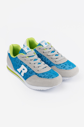 Sneakers modeļa apavi In odcieniach zilsgo i pelēksści