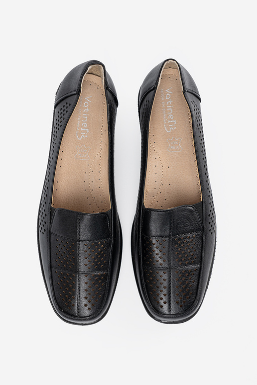 melnas krāsas ažūra Sieviešu zābaki