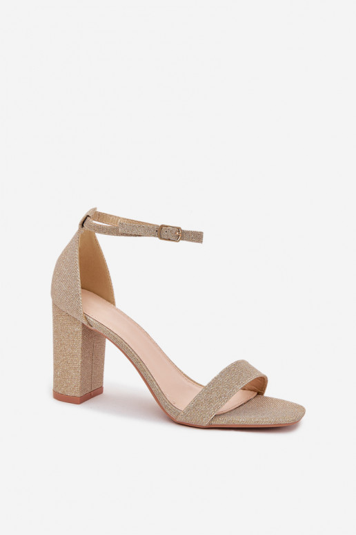 spīdīgs Sieviešu basenes Zelta krāsas Kavina