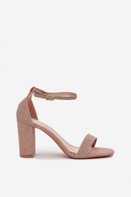 spīdīgs Sieviešu basenes Zelta krāsas Kavina