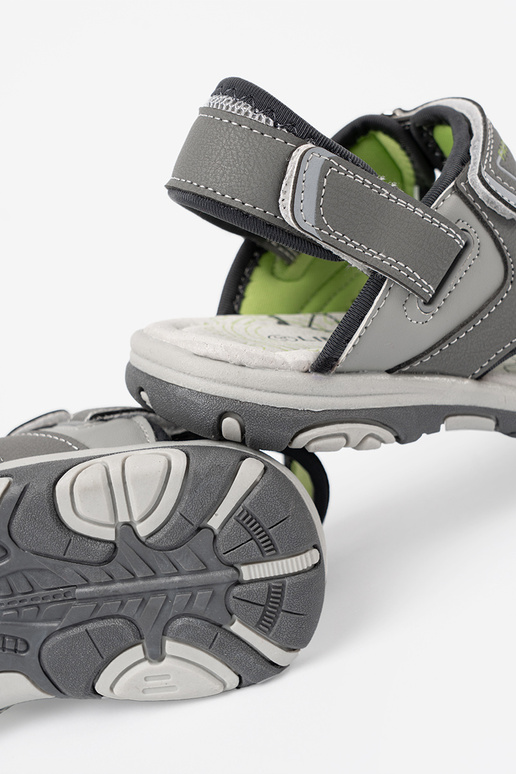 sandales puicisks In kolorze pelēksm