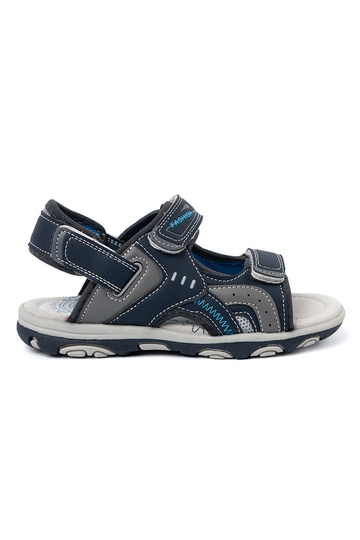 sandales puicisks Velcro Zilas krāsas 2