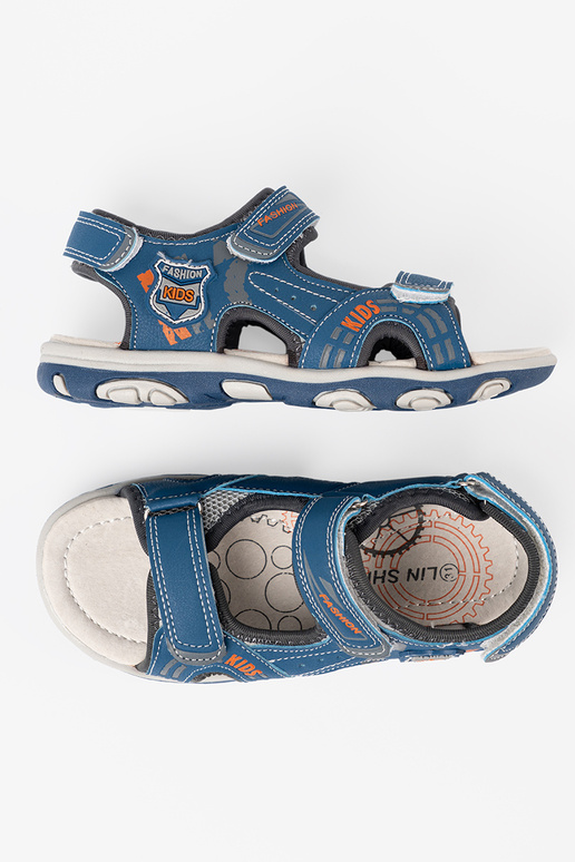 sandales puicisks In kolorze zilsm