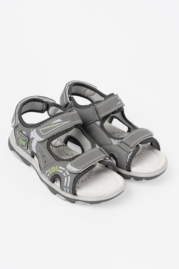 bērnu kurpes Velcro pelēkas krāsas