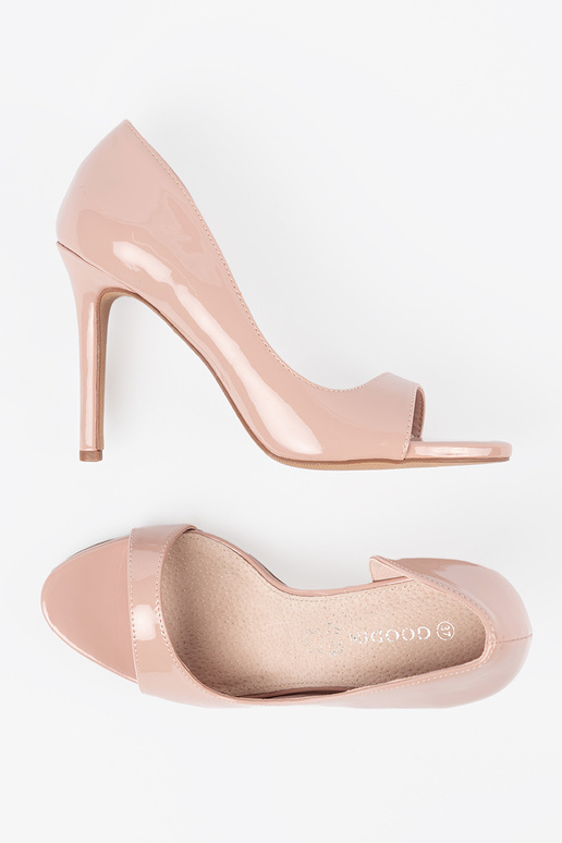 Laque puszābaki open toe