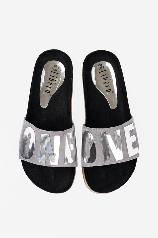 Čības z metālisksm nadrukāšanaiem ONE