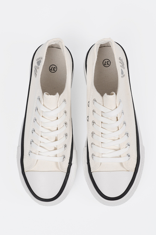 brīvā laika apavi balta krāsa ar uzrakstu Love brīvā laika apavi balta krāsa ar uzrakstu Love