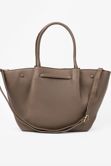 Tā irks shopper taupe ar aizdari