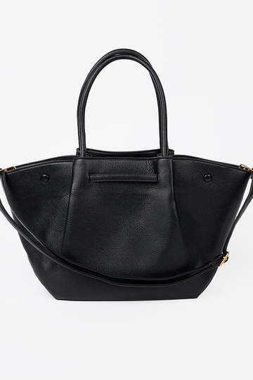 Klasika shopperka z fakturoInanej skóry ekologicznej