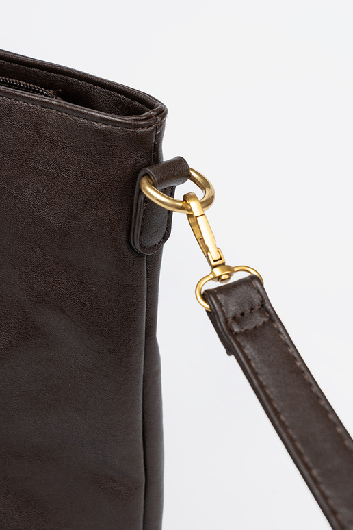 Tumši brūns Soma ze zeltainimi elementami