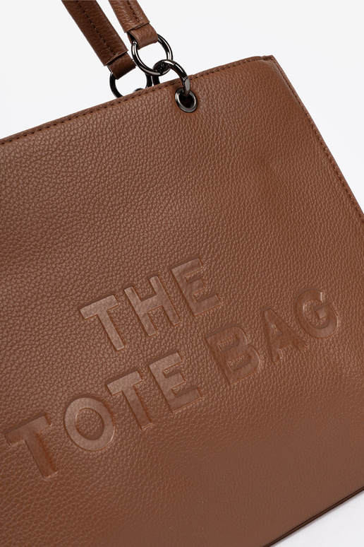 Soma typu tote In ciepłym brązie