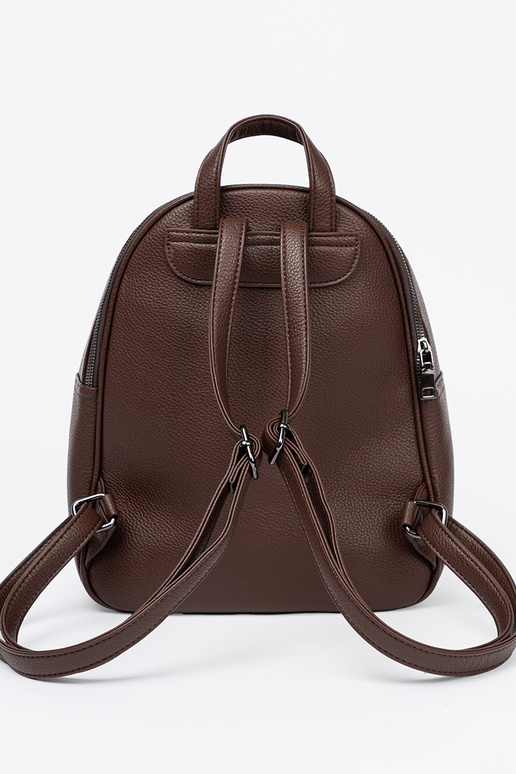 Brūnas krāsas Mugursoma dāmas no eko ādas