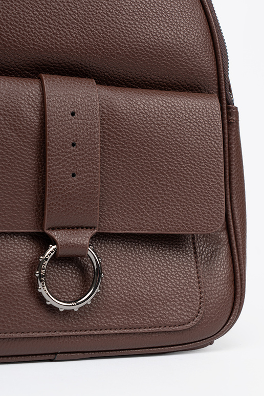 Brūnas krāsas Mugursoma dāmas no eko ādas