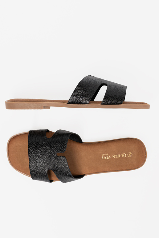 melnas krāsas čības sieviešu no eko ādas