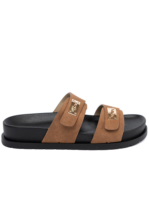 Jansnobrūnas krāsas čības sieviešu ze zeltainimi InstaInkami