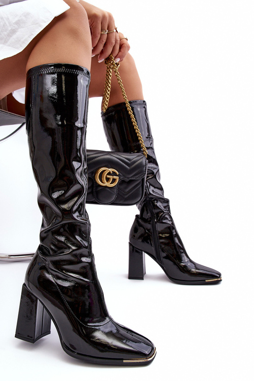 Sieviešu garie zābaki uz papēža... Sieviešu garie zābaki uz papēža...