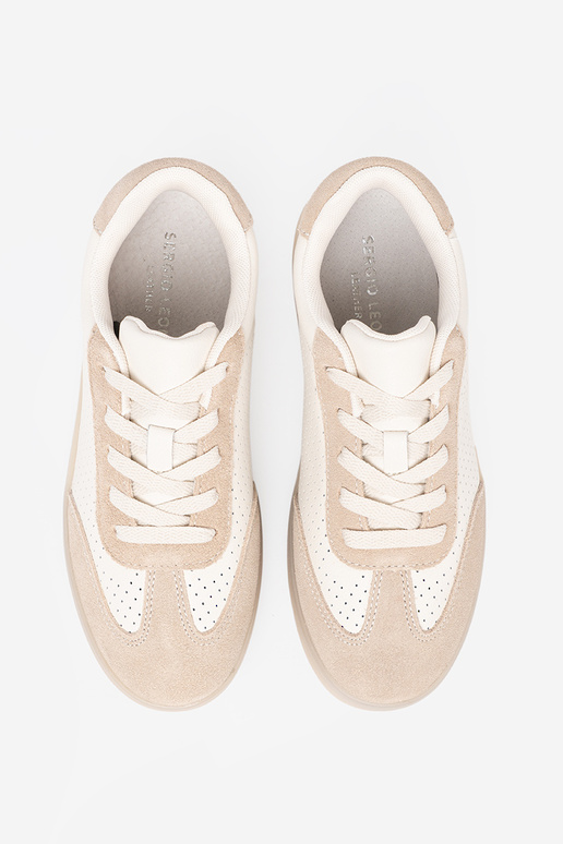 Stilīgasrnas brīvā laika apavi ažūra gaišibēšs