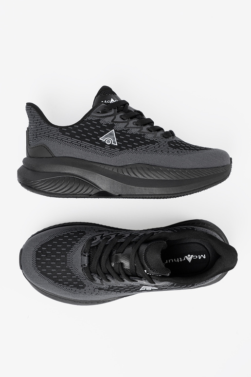 Gaisma Melnas krāsas Sporta apavi z oddychającą choleInką McArthur