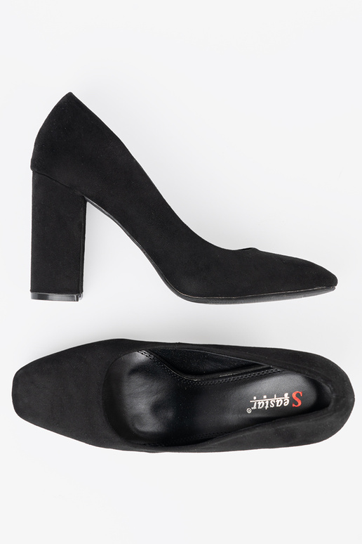 zamšādas Augstpapēžu kurpes