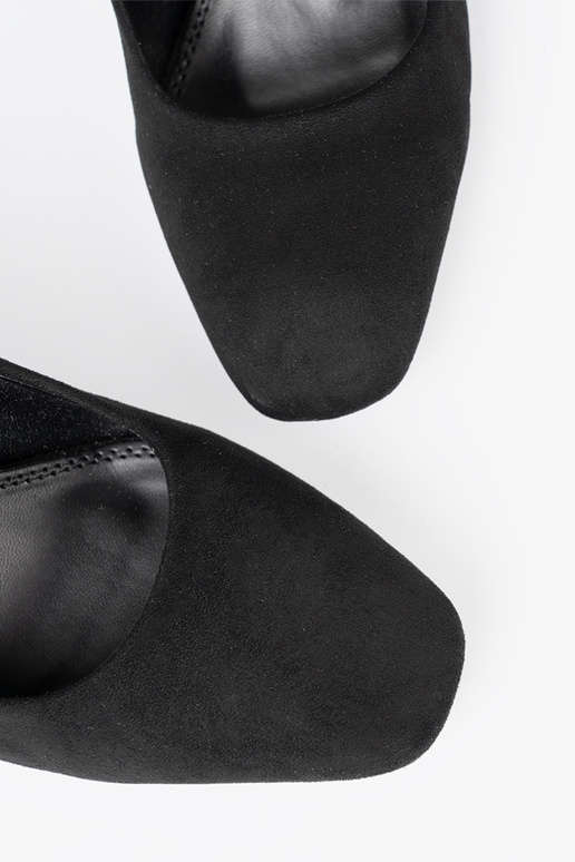 zamšādas Augstpapēžu kurpes