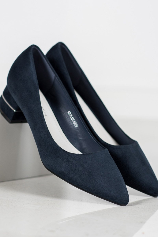 Kurpes ar dekoratīvu svītru Zilas krāsas