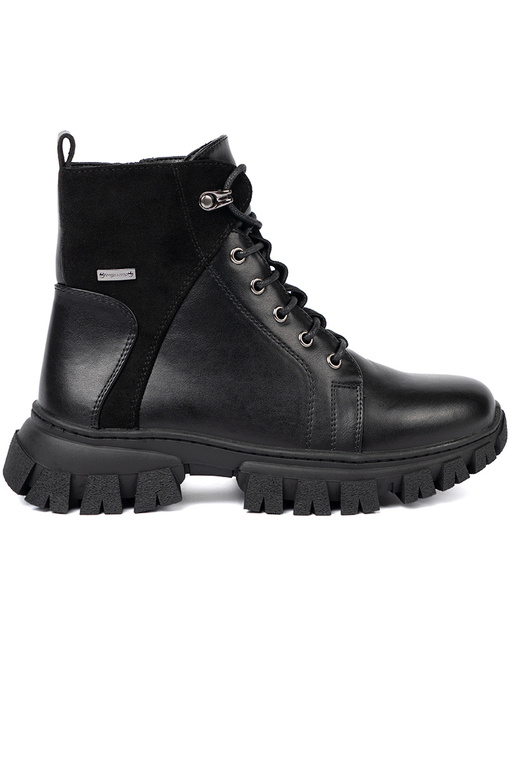 melnas krāsas zābaki z masyInną podeszIną i suInakiem Sergio Leone