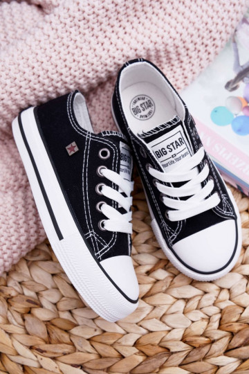 brīvā laika apavi Bērnu apavi Big Star FF374206 melnas krāsas 2