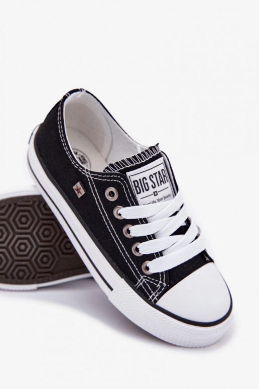brīvā laika apavi Bērnu apavi Big Star FF374206 melnas krāsas