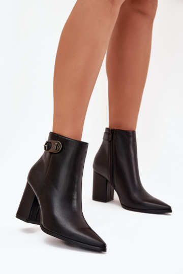 Sieviešu puszābaki Ar greznu Detalem melnas krāsas Tharina 2