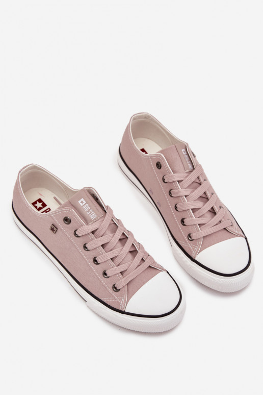 Vīriešu brīvā laika apavi Zems Auduma Big Star DD174501 Pelēkas krāsas