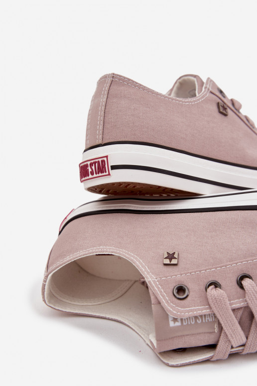 Vīriešu brīvā laika apavi Zems Auduma Big Star DD174501 Pelēkas krāsas