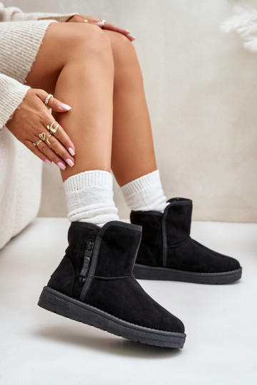 sniega apavi Sieviešu Big Star OO274A163 melnas krāsas