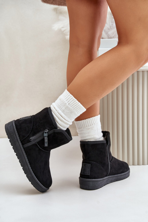 sniega apavi Sieviešu Big Star OO274A163 melnas krāsas