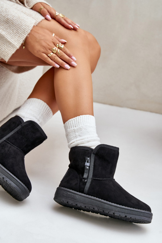 sniega apavi Sieviešu Big Star OO274A163 melnas krāsas