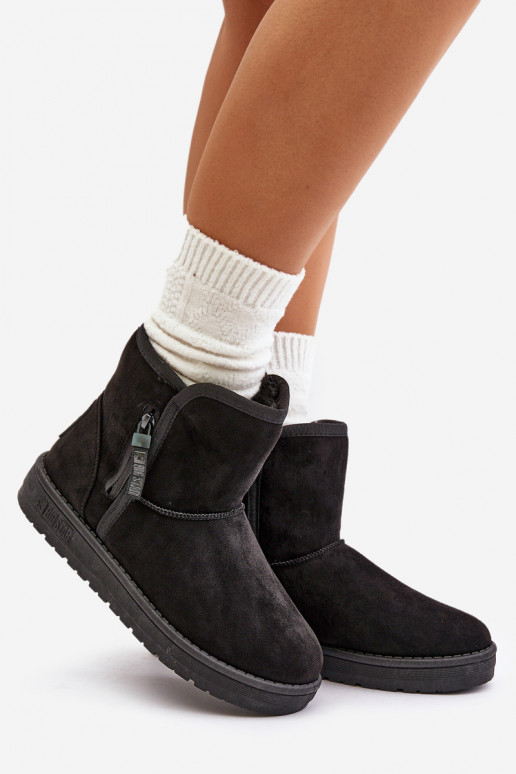 sniega apavi Sieviešu Big Star OO274A163 melnas krāsas