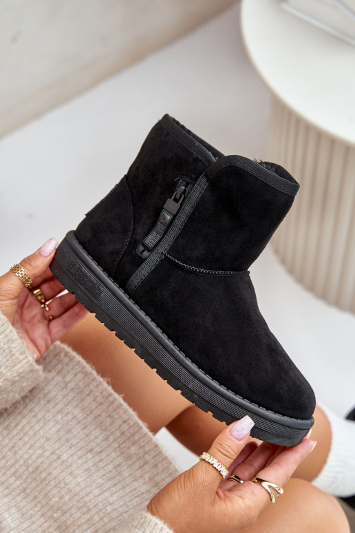 sniega apavi Sieviešu Big Star OO274A163 melnas krāsas