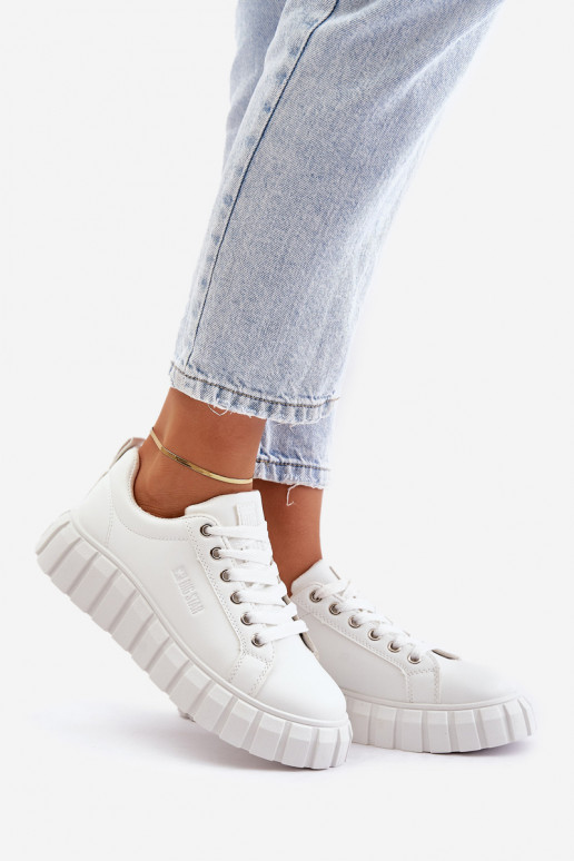siltināti Sneakers modeļa apavi Sieviešu Big Star MM274616 baltas krāsas siltināti Sneakers modeļa apavi Sieviešu Big Star MM274616 baltas krāsas