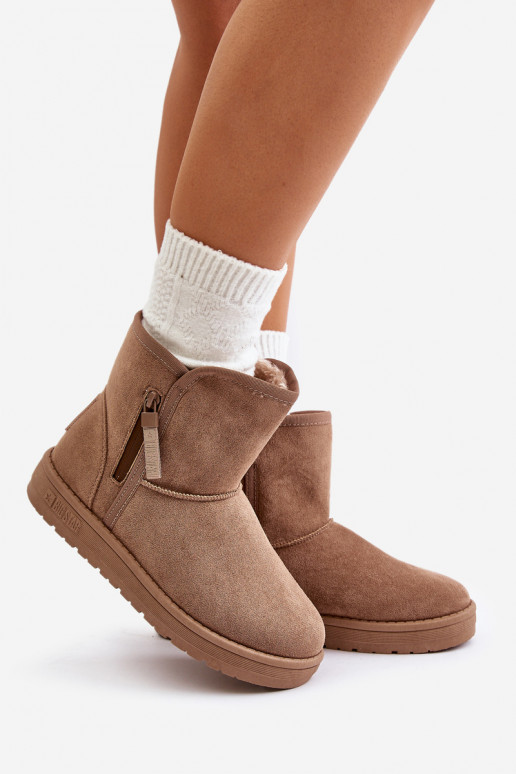 sniega apavi Sieviešu Big Star OO274A165 smilšu krāsas