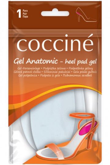 Coccine gēla papēža ieliktnis ANATOMIC HEEL PAD GEL