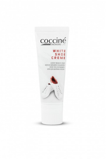 COCCINE WHITE SHOE CREAM barojošs apavu kopšanas krēms 75ML