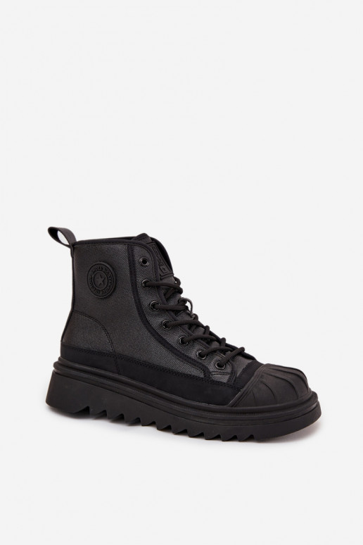 tõmblukuga Sieviešu siltināti Big Star OO274A355 melnas krāsas