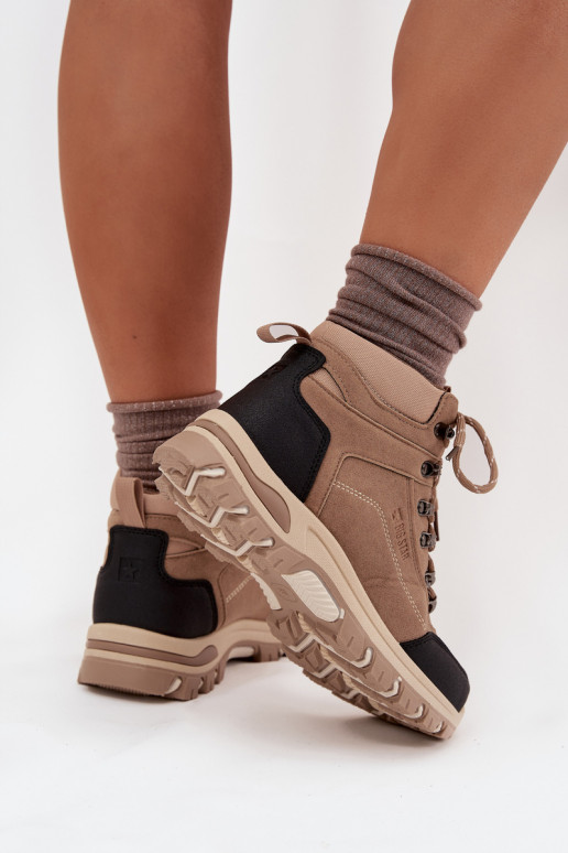 pārgājienu zābaki Sieviešu Big Star SS274095 smilšu krāsas