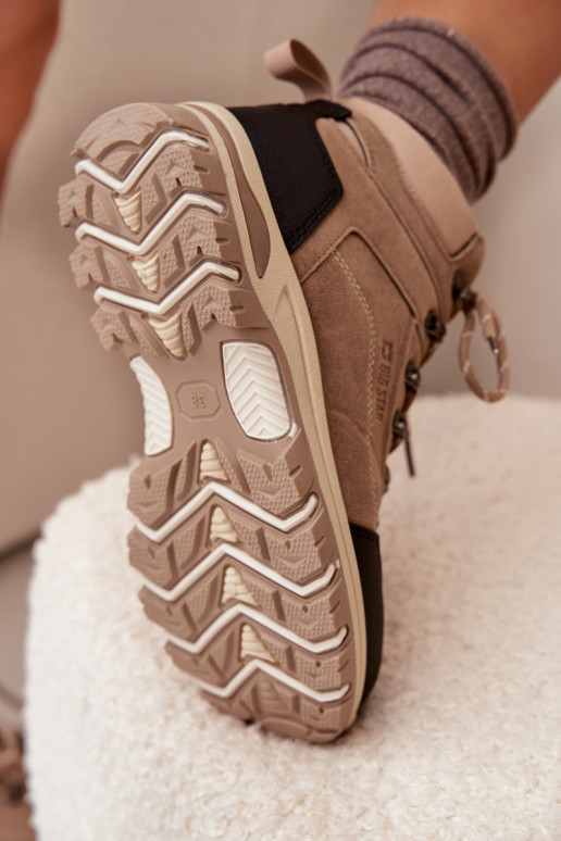 pārgājienu zābaki Sieviešu Big Star SS274095 smilšu krāsas