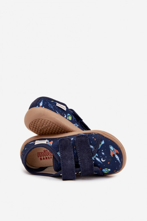 Čības Barefoot bērnu Kosmos Milami tumši zilas krāsas Saphira Čības Barefoot bērnu Kosmos Milami tumši zilas krāsas Saphira