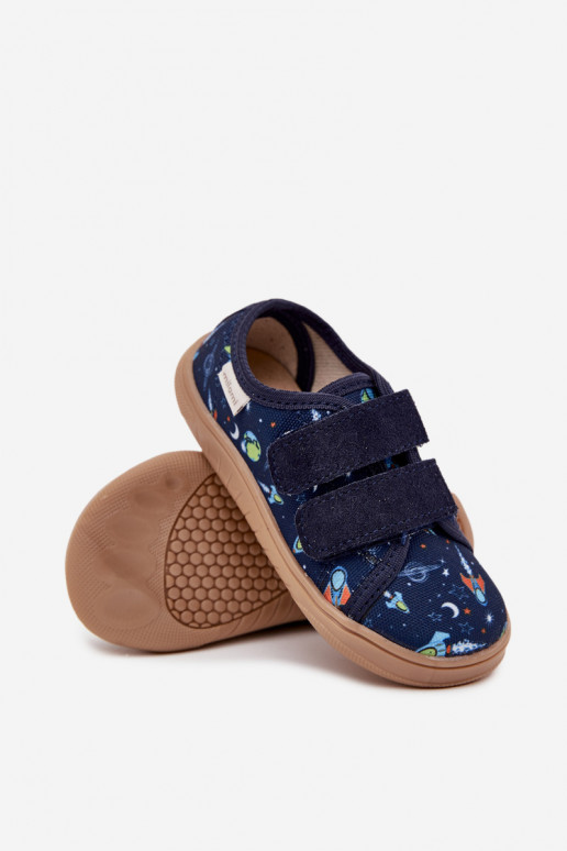 Čības Barefoot bērnu Kosmos Milami tumši zilas krāsas Saphira Čības Barefoot bērnu Kosmos Milami tumši zilas krāsas Saphira