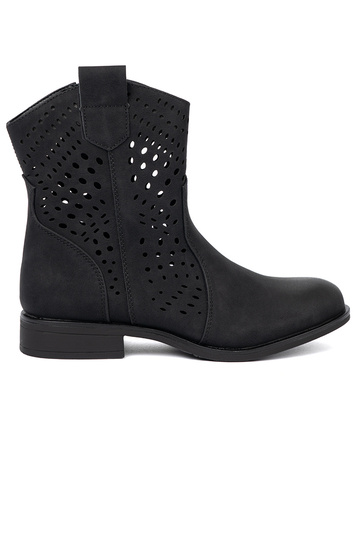 Ažūrs Melnas krāsas zābaki 2