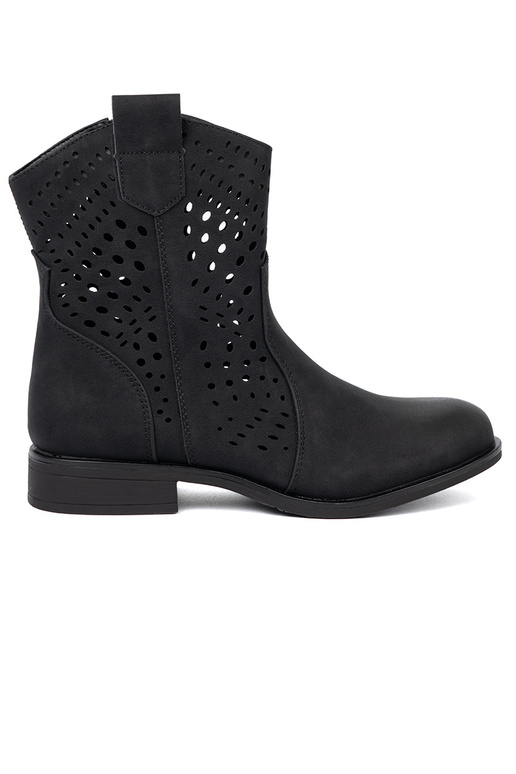 Ažūrs Melnas krāsas zābaki